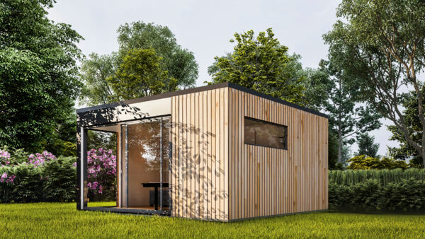 Qube Buildings - Luxury Lodge 6 x4 Garden Room