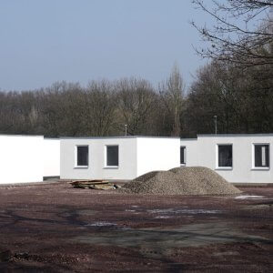 Temporary housing buildings